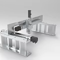 Industrial Automation Equipment with Aluminum Frame Linear Guide and Electric Motor