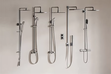 Modern Shower 3d model