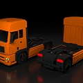 Truck Truck Truck European Truck American Truck Big Truck Motor Vehicle Functional Vehicle Logistics Transport Loading Vehicle 3d model