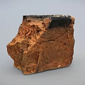 Natural Stone Wood Piece Featuring Rough Texture And Organic Surface Details