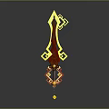 Ancient Sword Game Sword Magic Sword Magic Sword Magic Sword Magic Sword Magic Sword Officer Sword 3d model