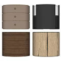 Stylish Modern Nightstands with Wooden Finishes and Drawer Designs for Home Bedroom