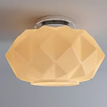 Modern Ceiling Lights Featuring Stylish Geometric And Wave Textured Designs For Home 3d model