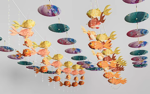 Festival Lantern 3d model