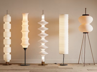 Modern Floor Lamps With Various Designs For Living Room Home Decor 3d model