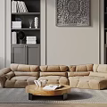 Sofa combination 3d model