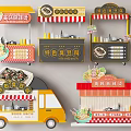 Functional Food Truck Design with Specialty Spicy Hot Pot and Tofu Pudding Snacks