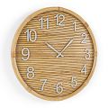 Modern clock rattan wall clock 3d model