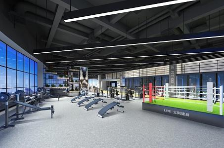 Gym 3d model