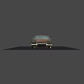 Old Rusty Vintage Classic Sedan Car With Retro Exterior And Aged Body Design
