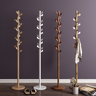 Nordic Hanger Leaf Bookshelf 3d model