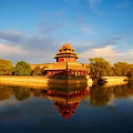 Chinese-style Ancient Palace Corner Tower 3d model