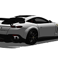 Modern Ferrari 3d model