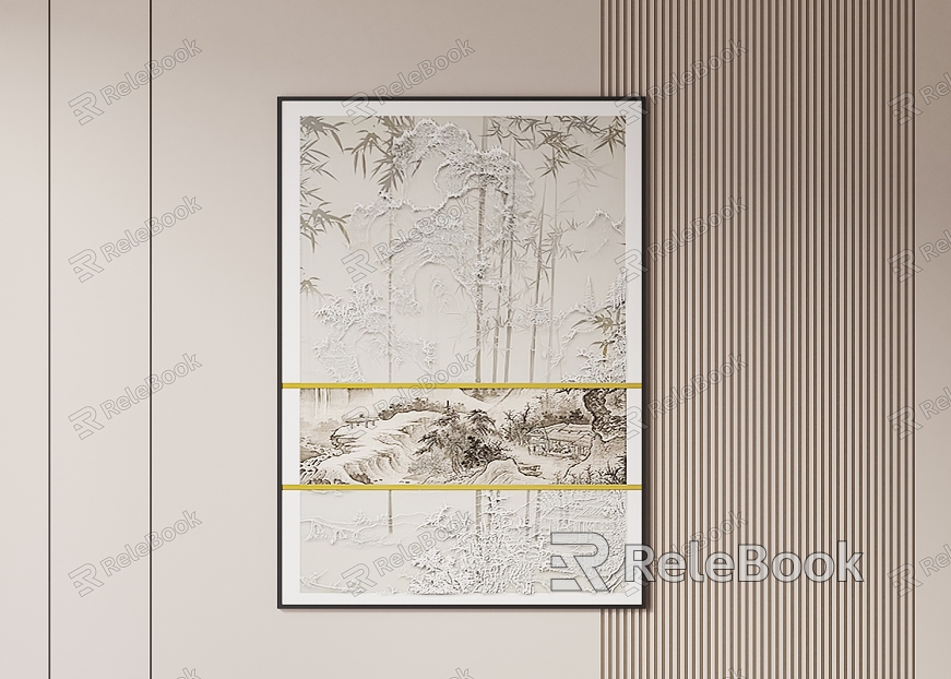 New Chinese Hanging Paintings model