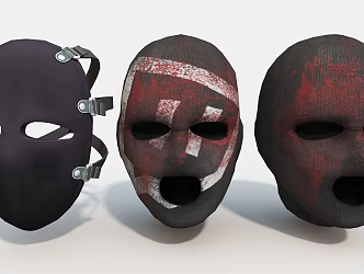 Mask Mask Gas Mask Military Tactical Equipment Life Supplies Game Props 3d model