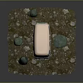 Modern bus minibus minivan driverless bus 3d model
