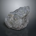 Natural Gray Stone With Rough Surface And Natural Texture For Home Decoration
