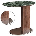 Modern Living Room Light Luxury Corner Table Side Table 3d model