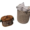 Nordic Storage Basket 3d model