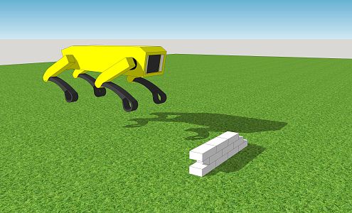 Modern Robot Dog 3d model