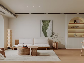 Japanese Restaurant 3d model