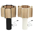 Collection of Middle Style Table Lamps 3d model