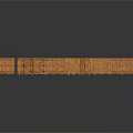Wooden Fence Components With Various Designs And Assembly Parts For Outdoor Projects