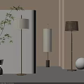 Decorative Lanterns in Various Designs with Bamboo Woven Patterns Warm Light and Bamboo Leaves