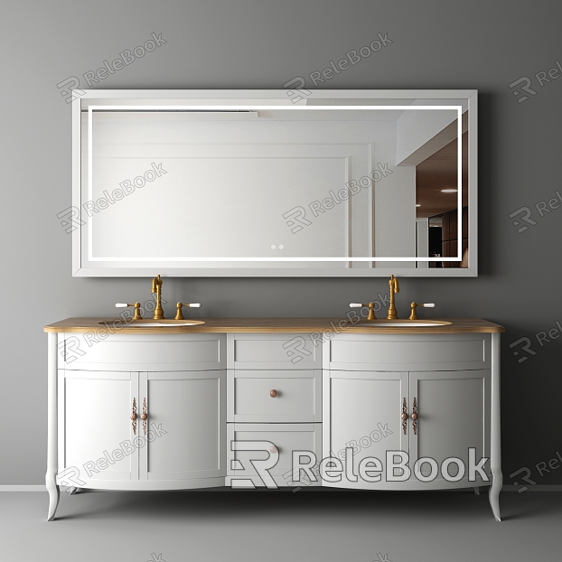 Bathroom Cabinet Bathroom Cabinet Washstand model