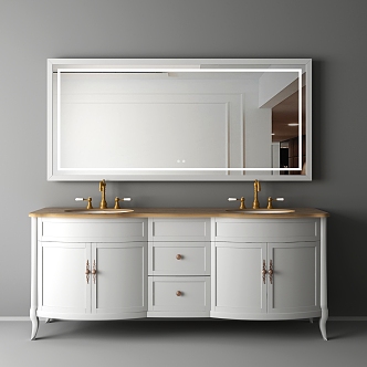 Bathroom Cabinet Bathroom Cabinet Washstand 3d model