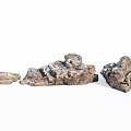 Natural Stone and Wood Decorative Pieces With Rustic Texture And Artistic Design