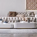 Modern Sofa Coffee Table Combination Sofa Coffee Table 3d model