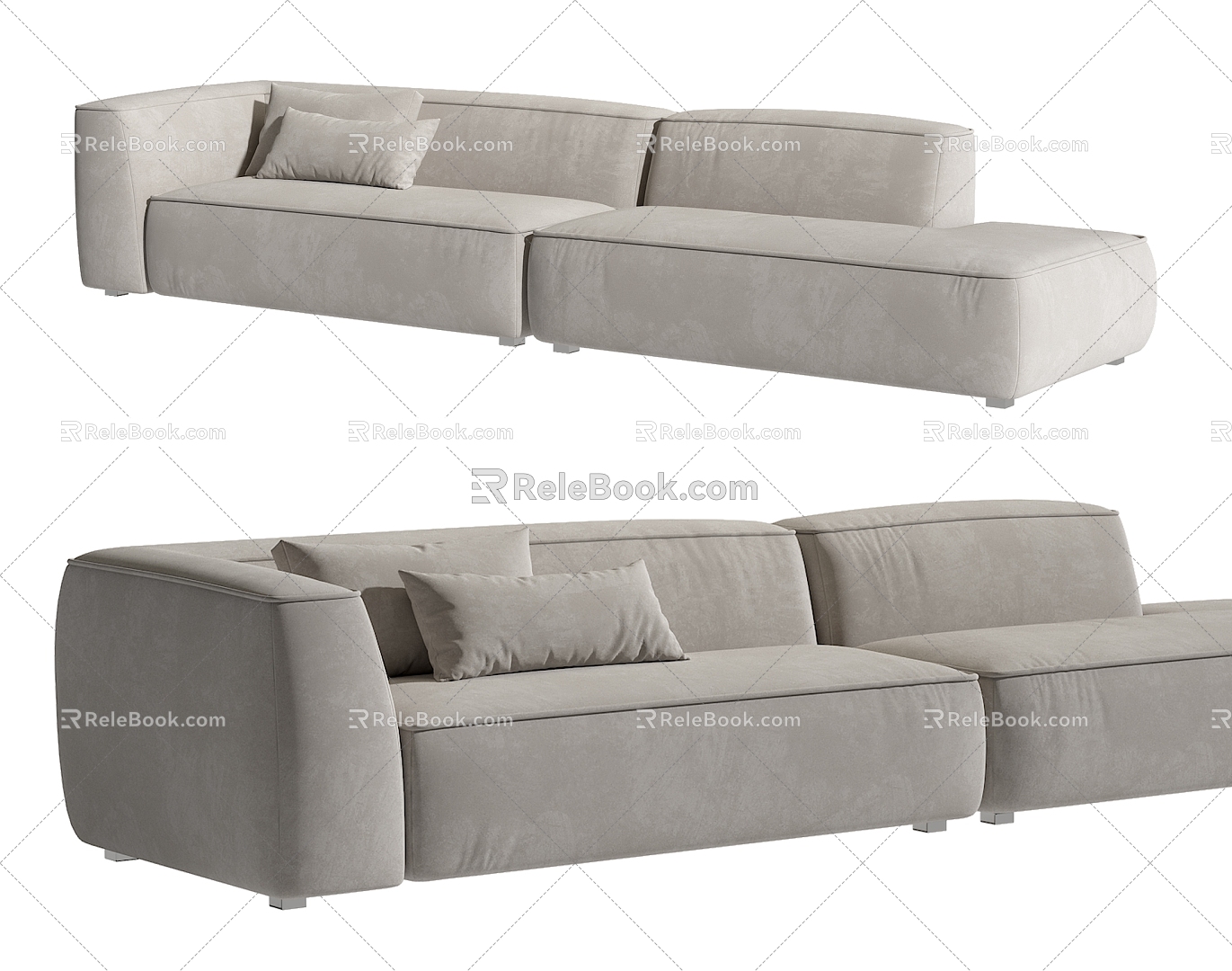 Multiplayer Sofa 3d model