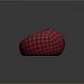 Cozy Red And Black Plaid Bean Bag Chair For Modern Living Room Furniture