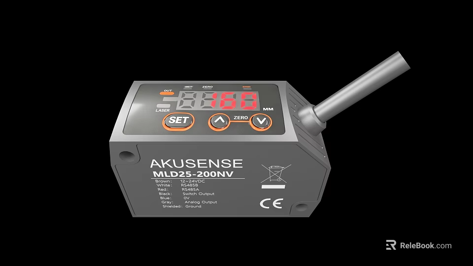 Smart Machine AKUSENSE MLD221 200NV With Digital Display Probe And Buttons 3d model 