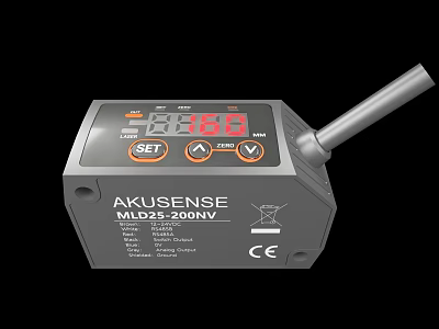 Smart Machine AKUSENSE MLD221 200NV With Digital Display Probe And Buttons 3d model