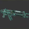 Science Fiction Firearms Next Generation Firearms Science Fiction Game Gun Game Firearms Game Gun Concept Gun Laser Gun 3d model