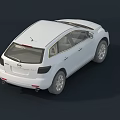 Modern White Car Rear View With Sleek Exterior Design And Stylish Alloy Wheels