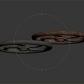 Hardware Tools Metal Handwheels With Stainless Steel And Rusty For Industrial Machinery Operation
