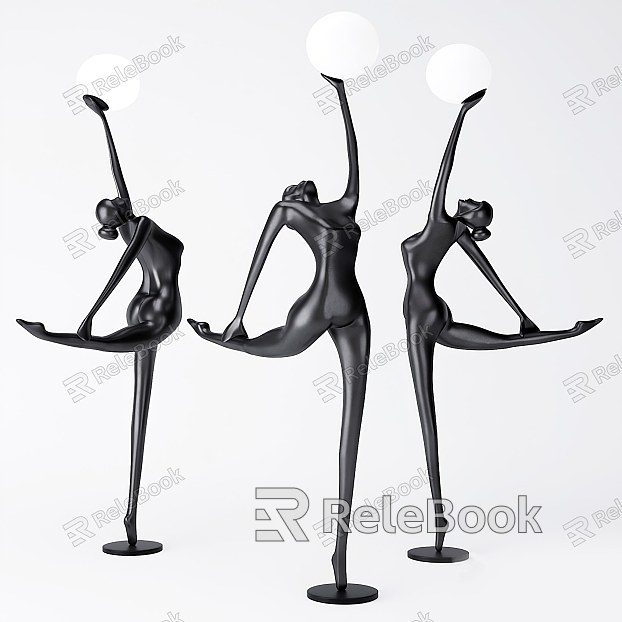 Modern special-shaped floor lamp floor lamp figure sculpture floor lamp model