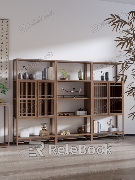 New Chinese Antique Rack model