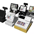 Commercial Equipment POS Systems Cash Registers for Retail Business with Touchscreen and Efficient Operation
