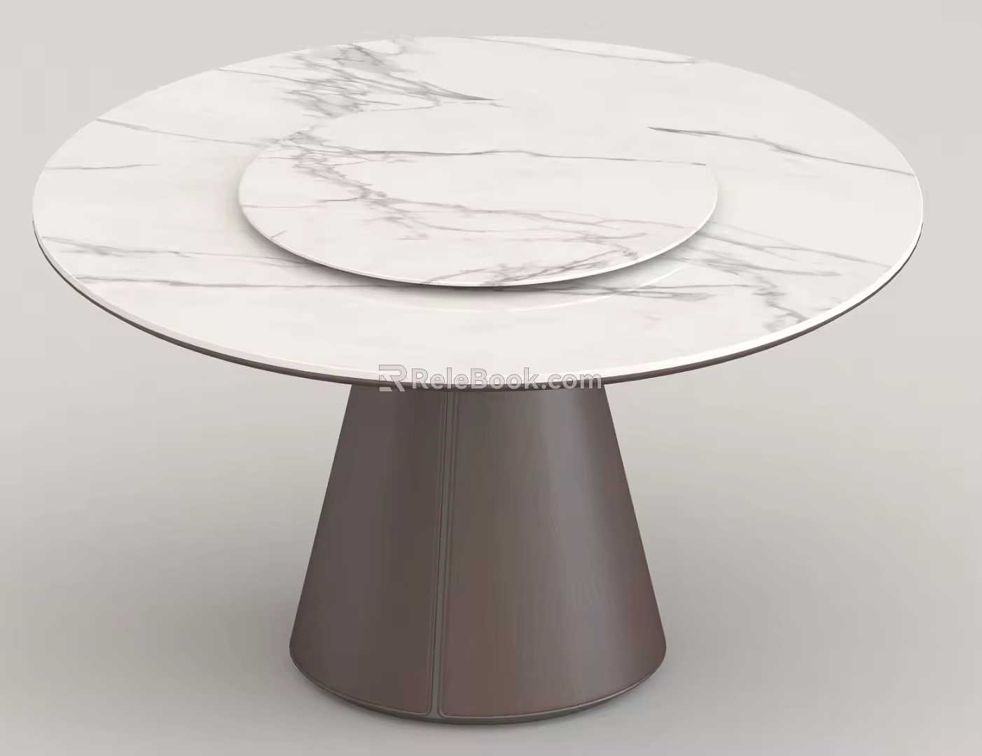 Table marble dining table 3d model