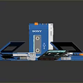 Sony Cassette Tapes And Portable Player With Original Packaging For Audio Use