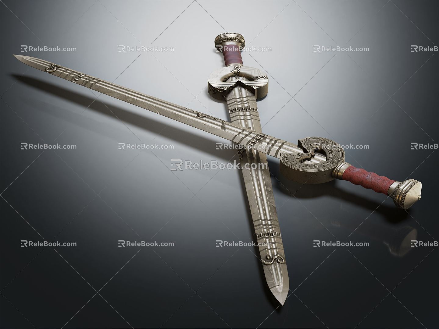 Modern Sword Sword 3d model