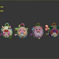 Cartoon Characters Cartoon Animals Cartoon Small Animals Game Characters Virtual Characters Anime Characters Cartoon Elves 3d model