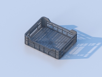 Storage basket Vegetable basket Vegetable basket 3d model