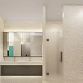 DAZ Fitness Modern Gym Interior With Workout Equipment Mirrors And Ceiling Lights