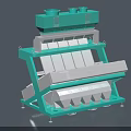 Industrial Sorting Equipment With Multi Layer Structure And Ventilation System