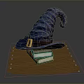 Magic Book Cartoon Book Summoning Book Ancient Book Magic Summoning Book Animation Book Book Book Book 3d model